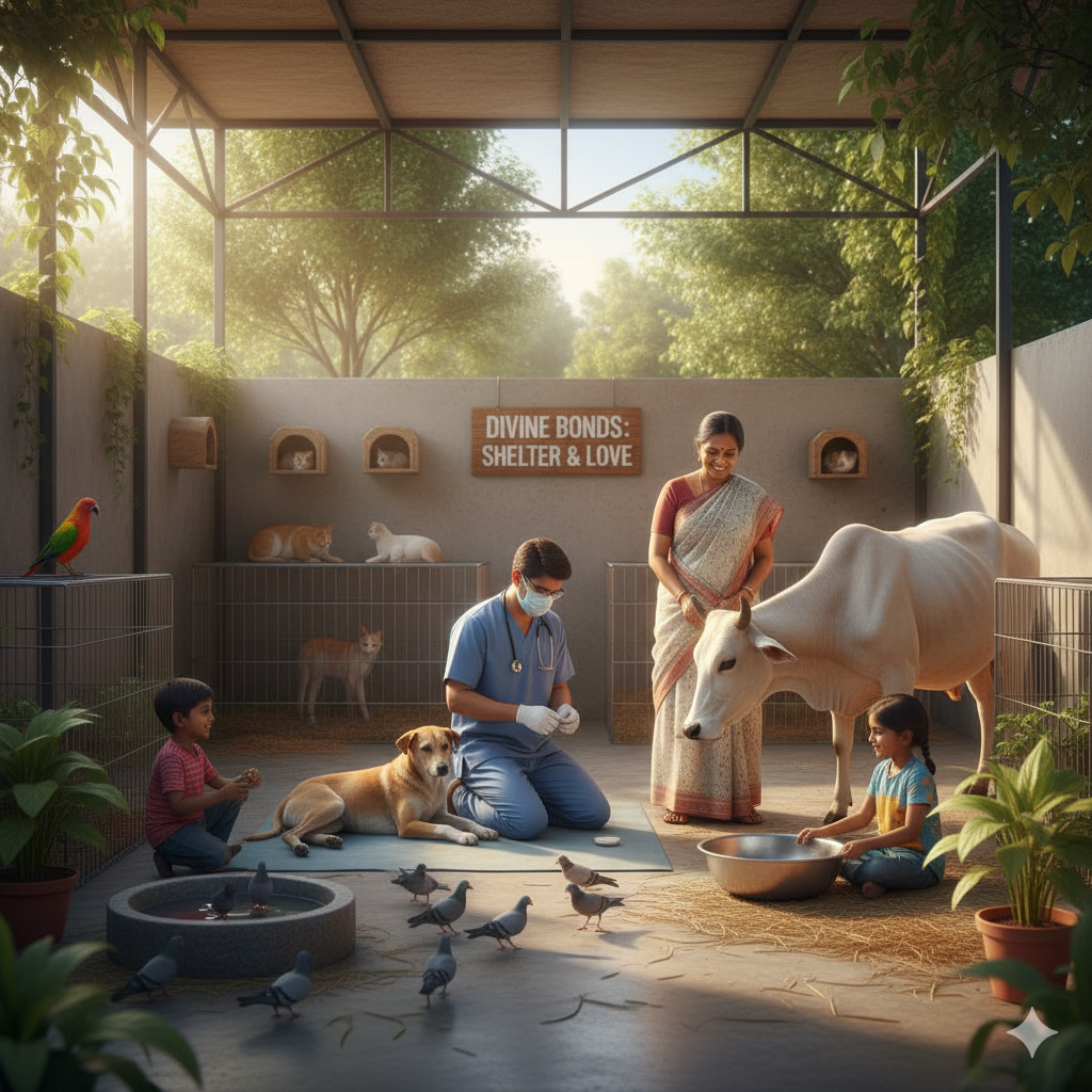 Animals Treatment and Shelter